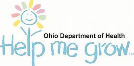 Ohio Department of Health Help me grow Logo